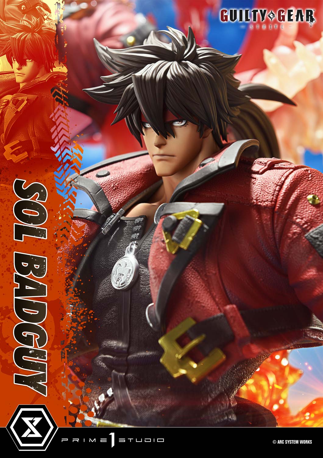 GUILTY GEAR -STRIVE- SOL BADGUY 14 Scale Figure - Prime 1 Studio Statue Ultimate Premium Masterline Collection - Image 38
