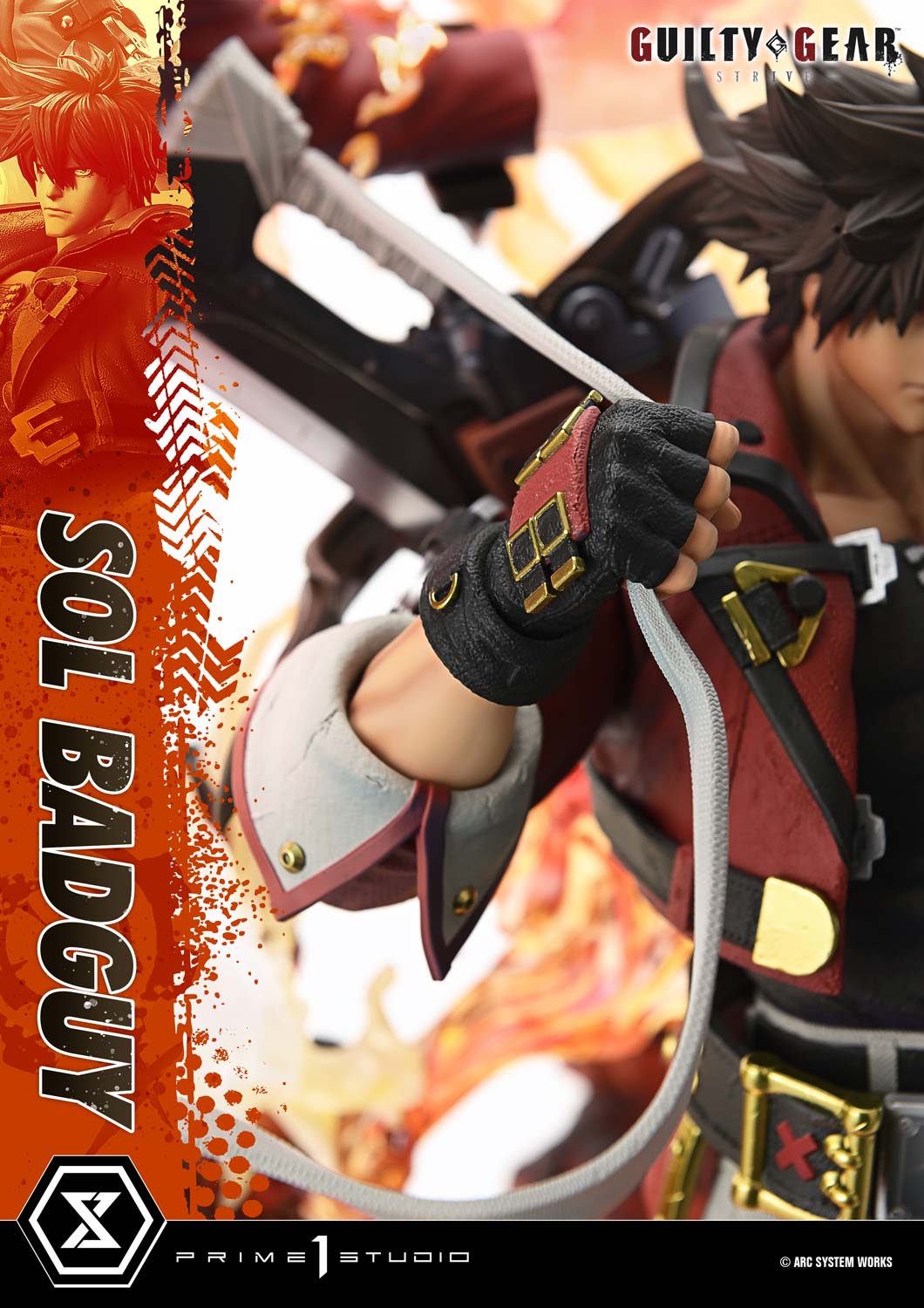 GUILTY GEAR -STRIVE- SOL BADGUY 14 Scale Figure - Prime 1 Studio Statue Ultimate Premium Masterline Collection - Image 52