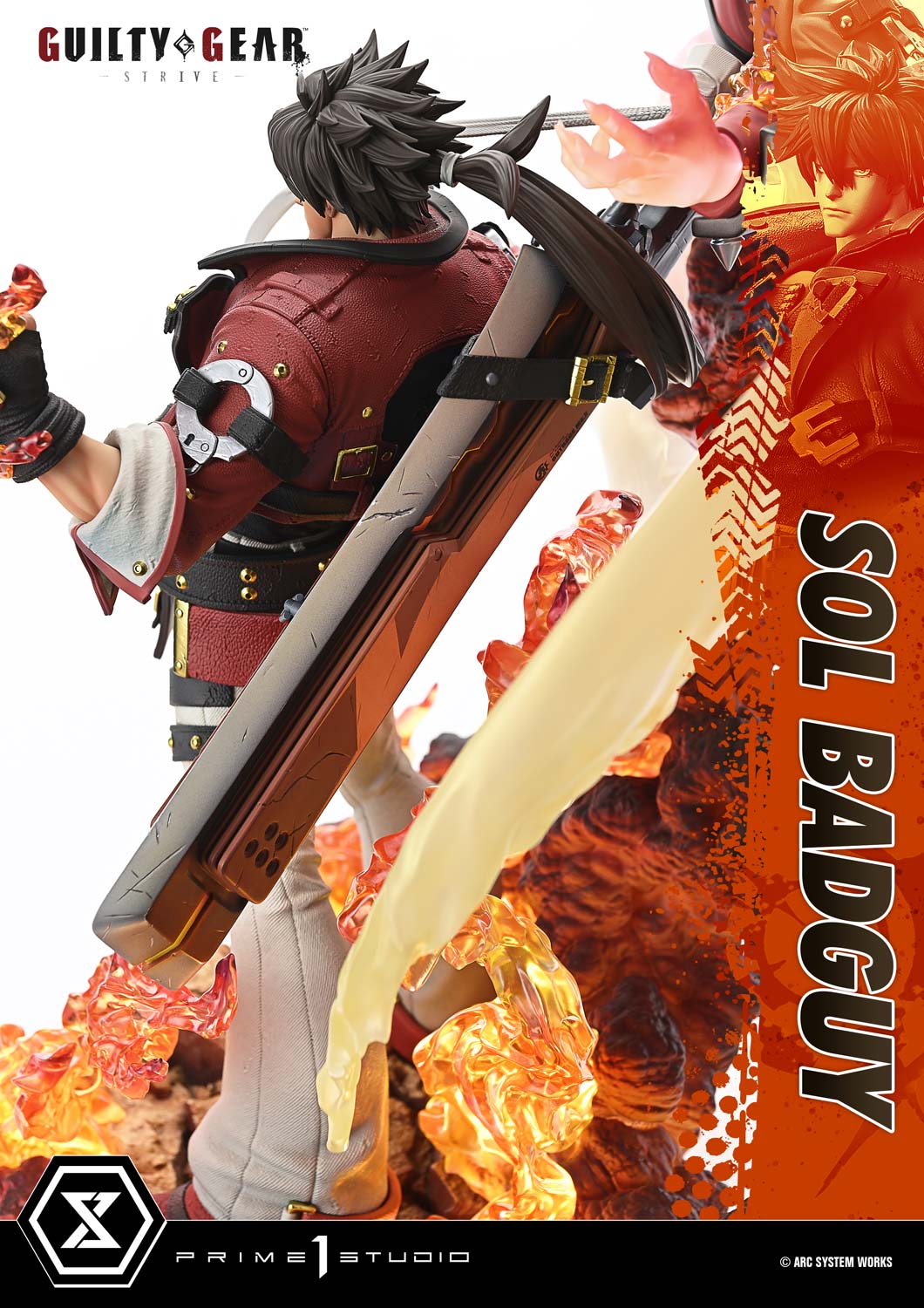 GUILTY GEAR -STRIVE- SOL BADGUY 14 Scale Figure - Prime 1 Studio Statue Ultimate Premium Masterline Collection - Image 53