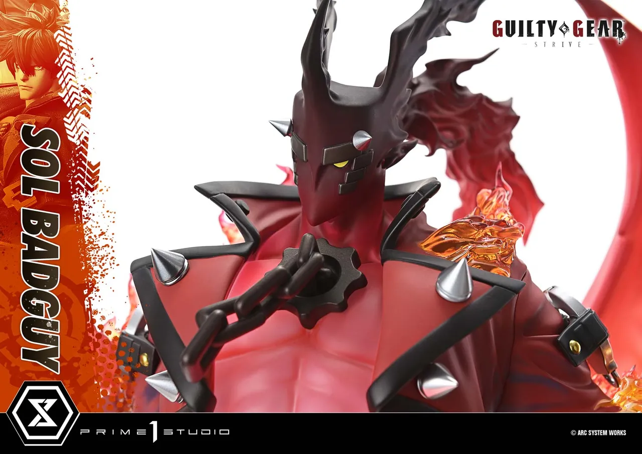 GUILTY GEAR -STRIVE- SOL BADGUY 14 Scale Figure - Prime 1 Studio Statue Ultimate Premium Masterline Collection - Image 57