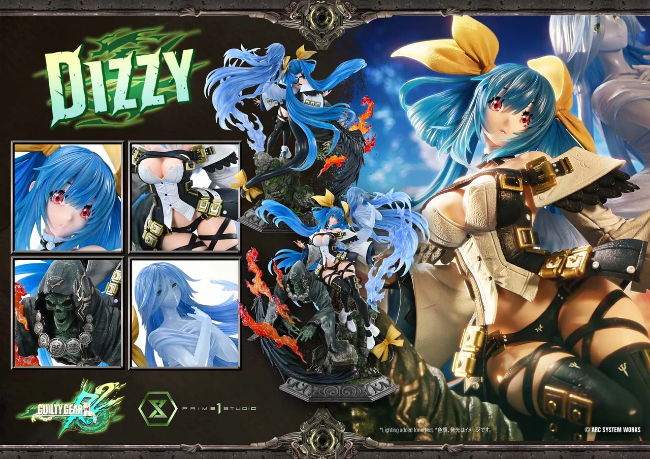 GUILTY GEAR Xrd REV 2 - Dizzy 14 Scale Figure - Prime 1 Studio Statue Ultimate Premium Masterline Collection - Image 4