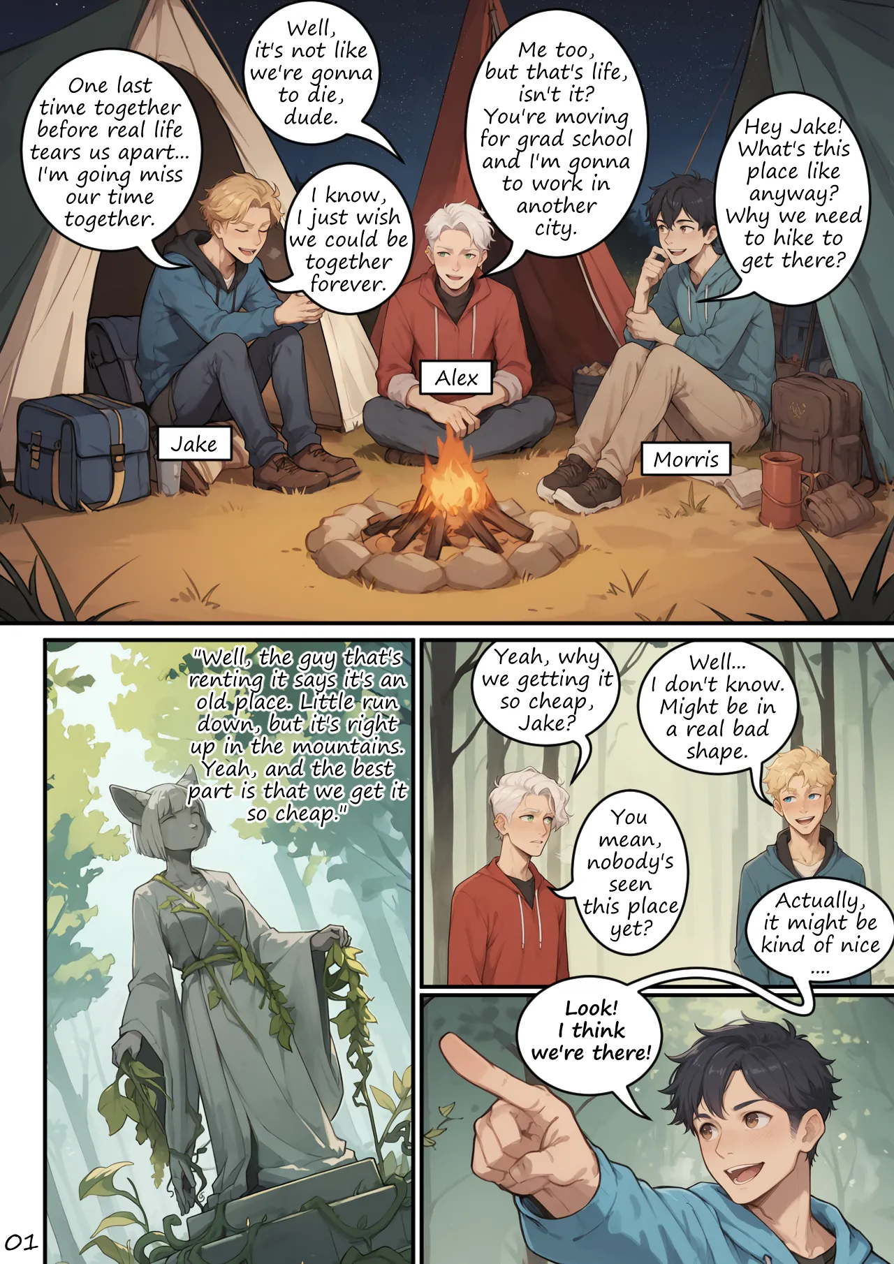 GullveigAI The Tale of Foxglove Manor ongoing - Image 2