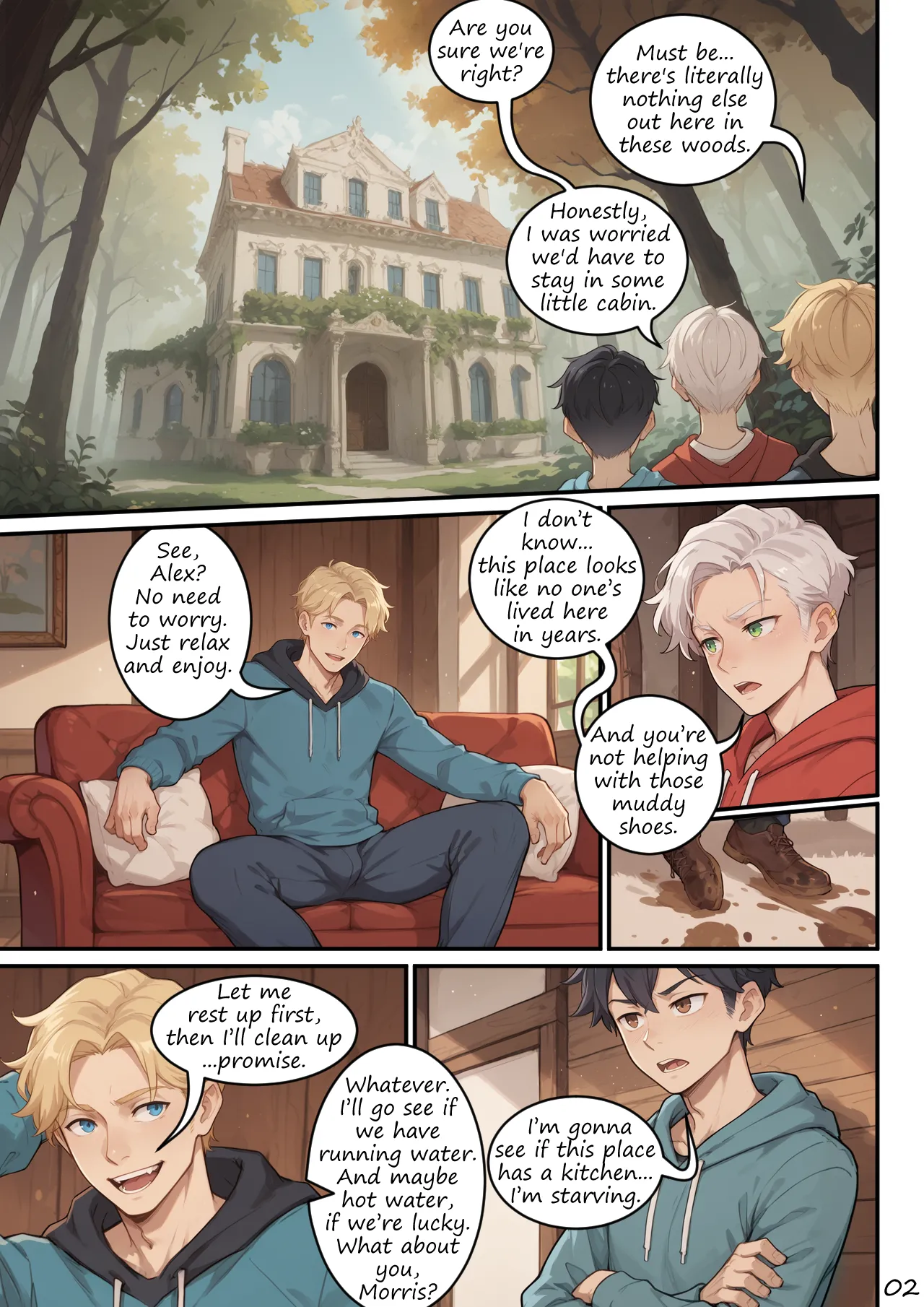 GullveigAI The Tale of Foxglove Manor ongoing - Image 3