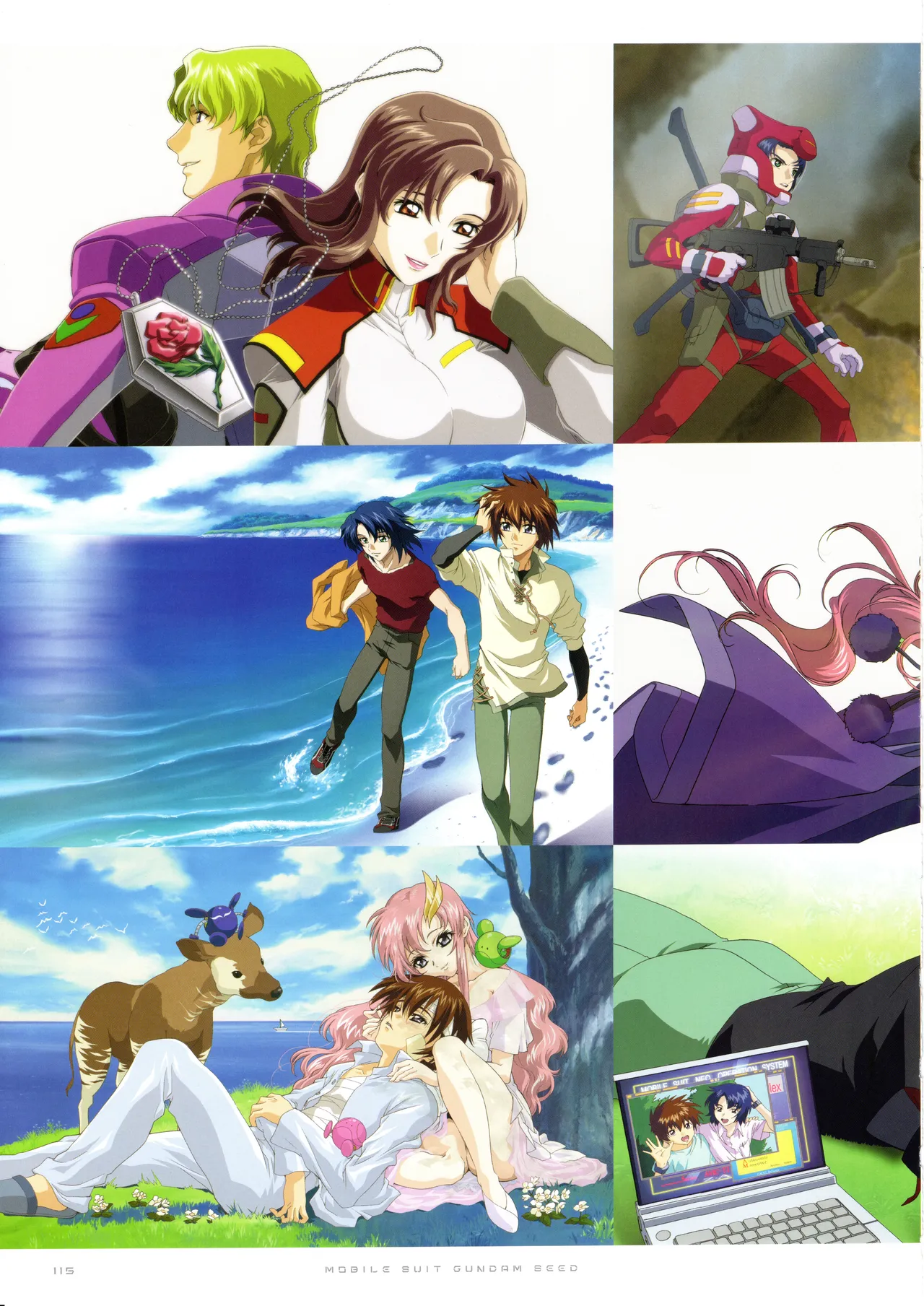 Gundam 30th Anniversary Illustrations Tenchi Sozo New Generation - Image 116