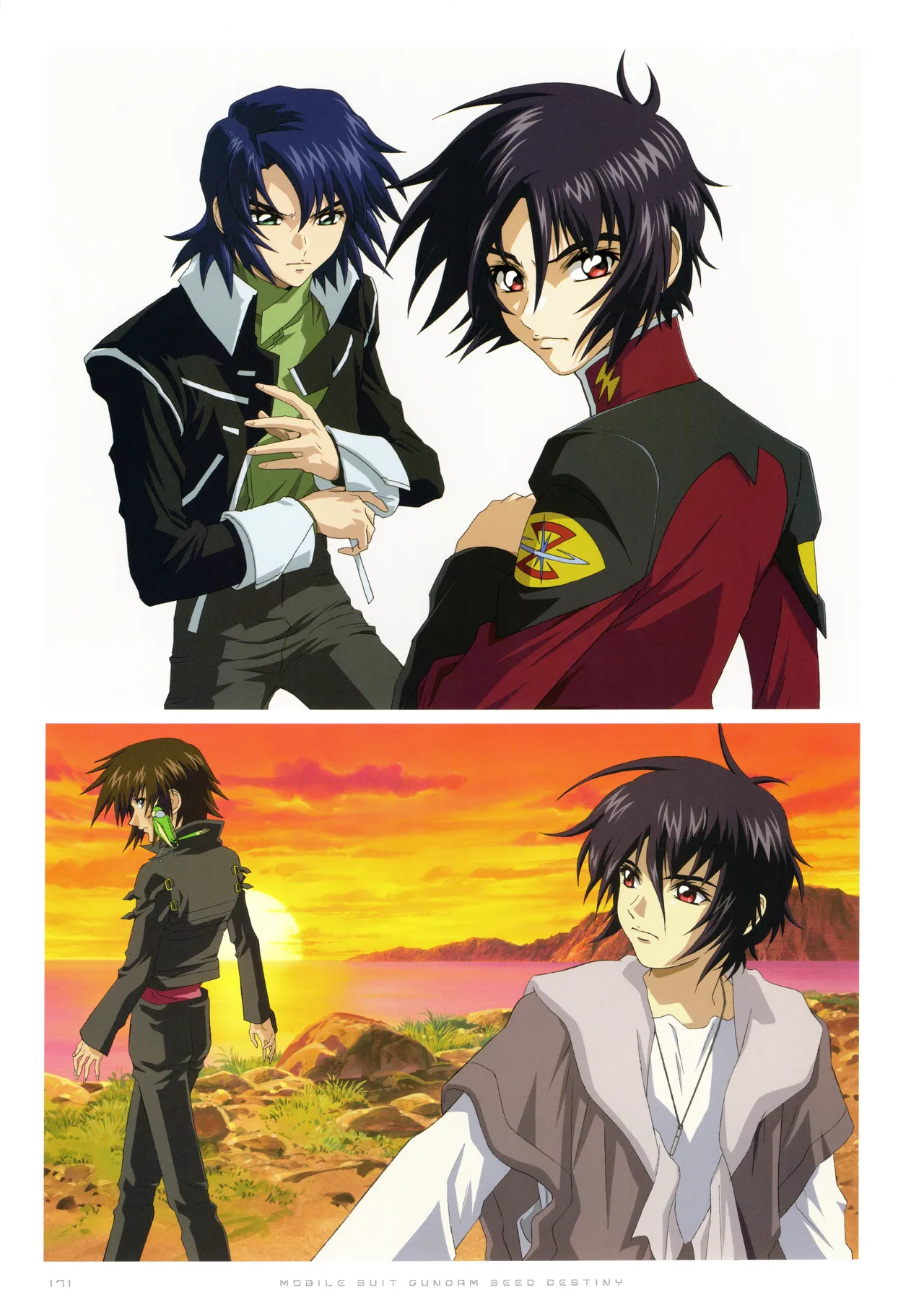 Gundam 30th Anniversary Illustrations Tenchi Sozo New Generation - Image 172