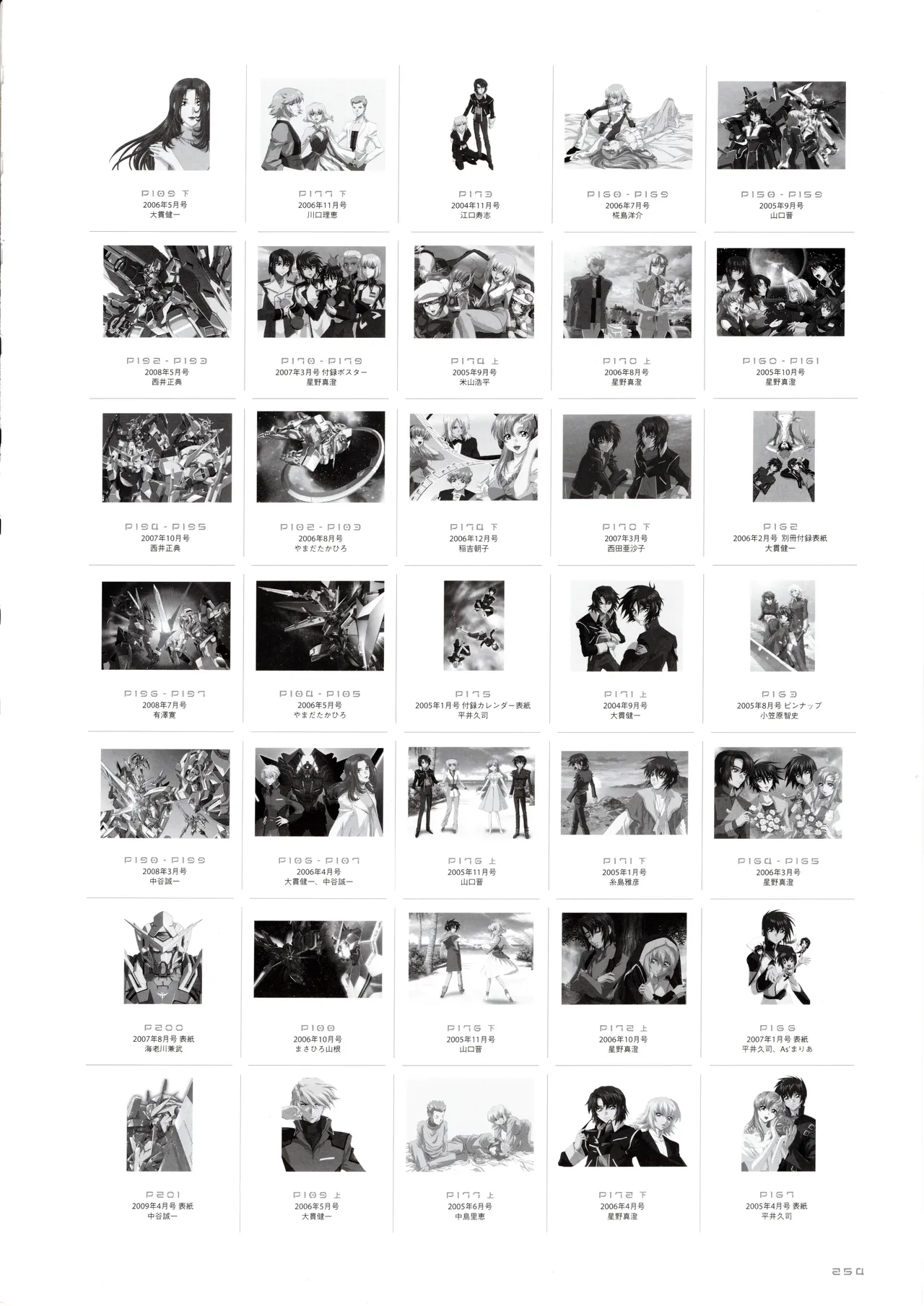 Gundam 30th Anniversary Illustrations Tenchi Sozo New Generation - Image 255