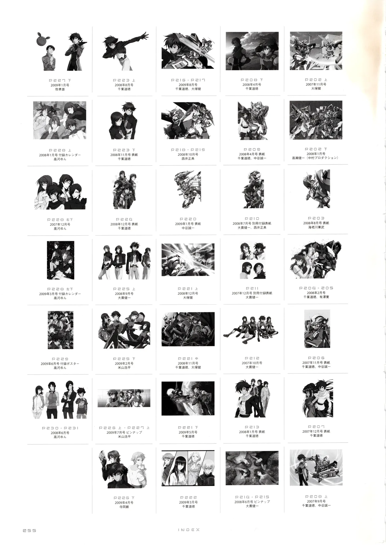 Gundam 30th Anniversary Illustrations Tenchi Sozo New Generation - Image 256