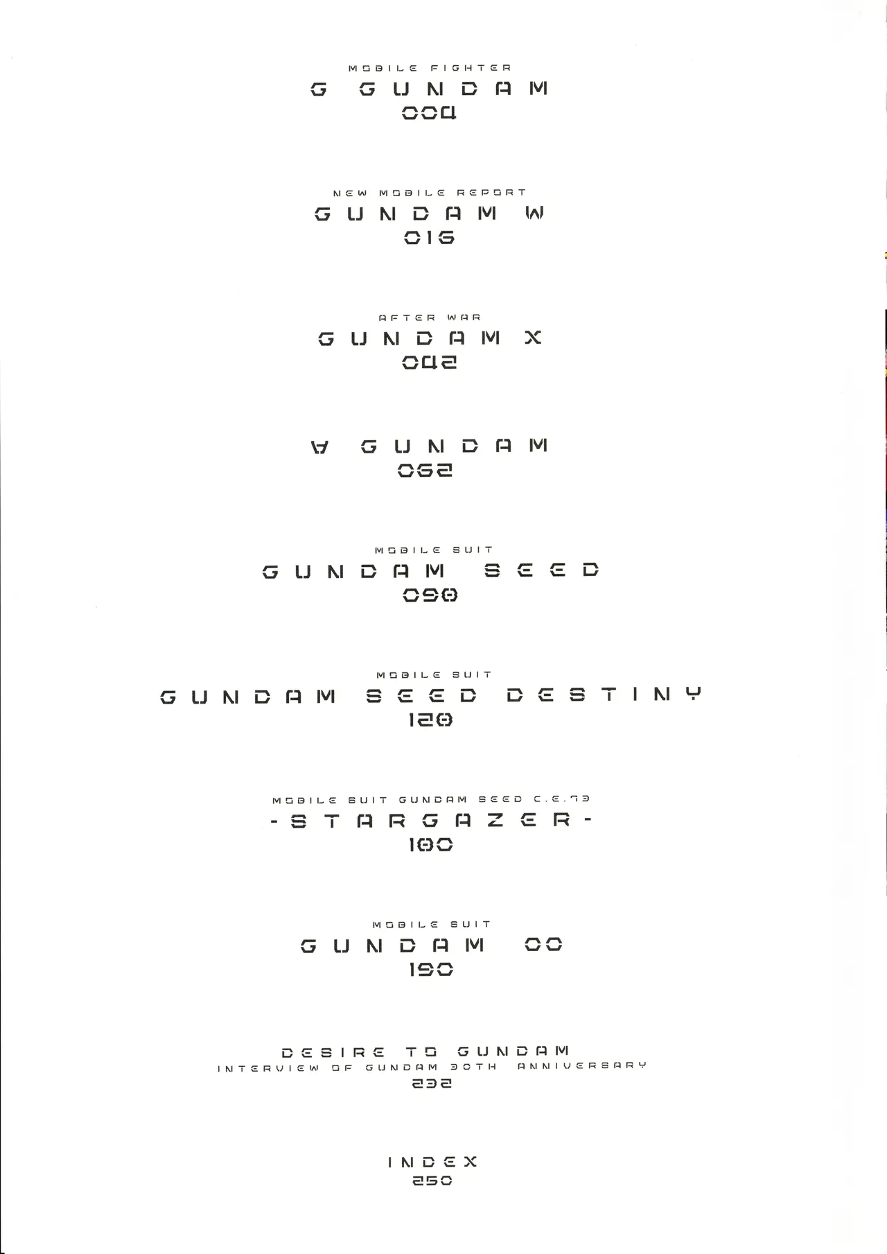 Gundam 30th Anniversary Illustrations Tenchi Sozo New Generation - Image 4