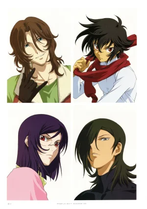 Gundam 30th Anniversary Illustrations Tenchi Sozo New Generation - Page 212