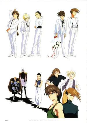 Gundam 30th Anniversary Illustrations Tenchi Sozo New Generation - Page 36