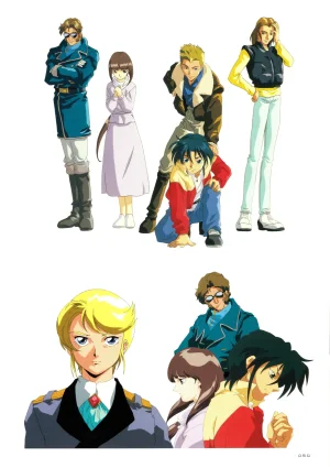 Gundam 30th Anniversary Illustrations Tenchi Sozo New Generation - Page 55