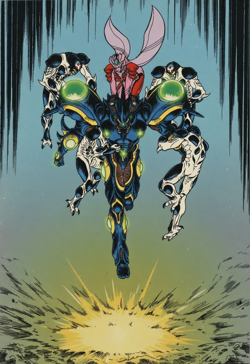 Guyver manga colored - Image 17