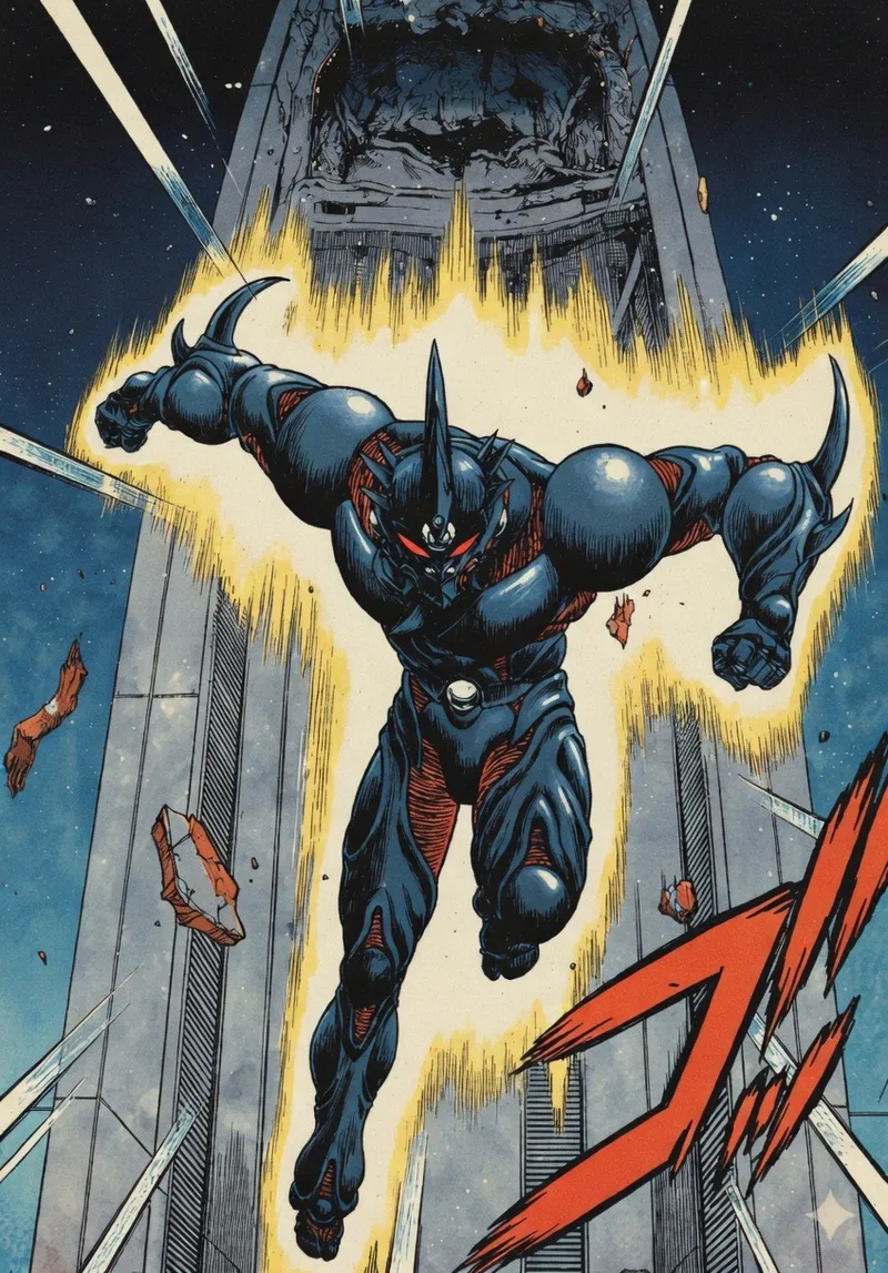 Guyver manga colored - Image 18