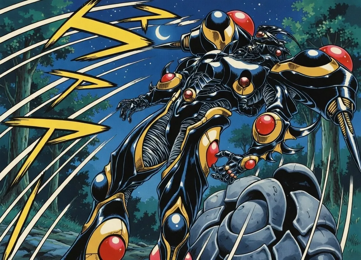 Guyver manga colored - Image 28