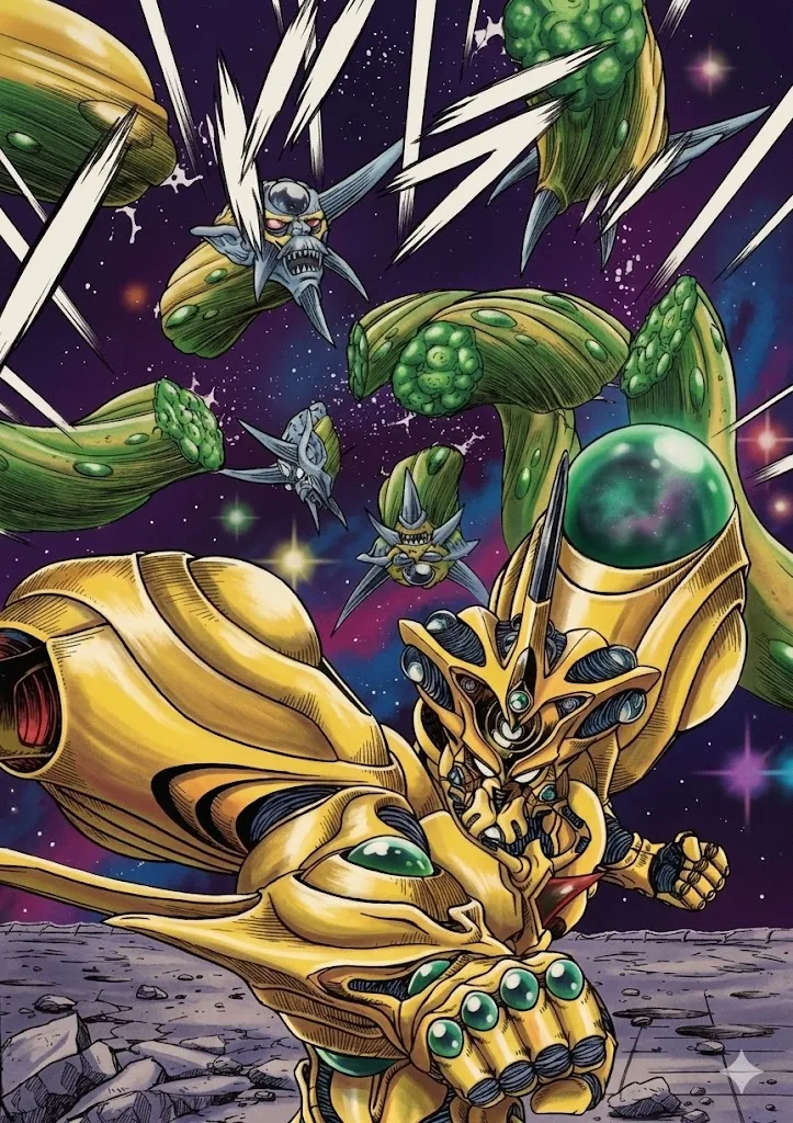 Guyver manga colored - Image 6