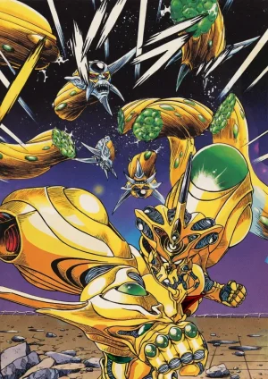 Guyver manga colored - Page 7