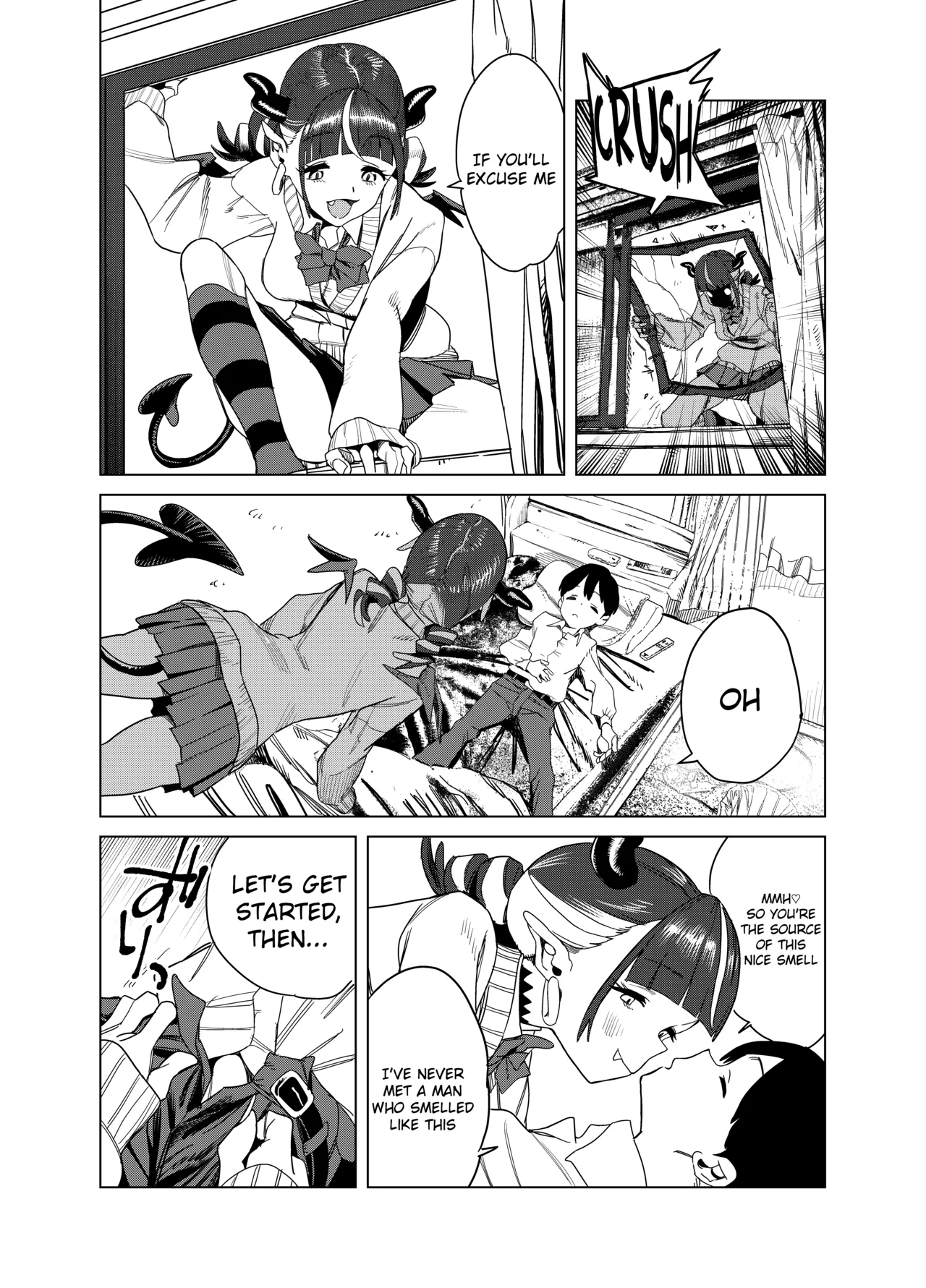 Gya-tei Tenkou Shitekita Gal Succubus no Gochisou wa Boku Hitori 2 English - Image 11