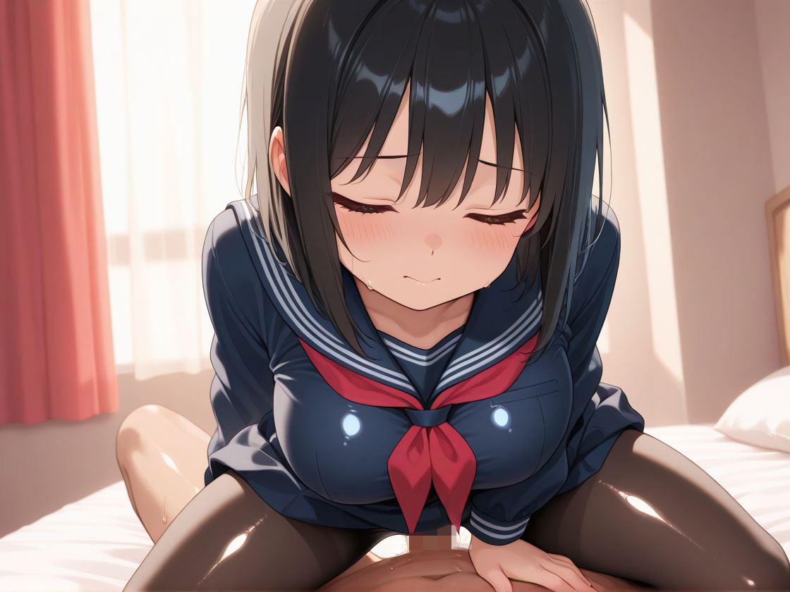 ミニマム巨乳の妹にパンストはかせてHなことをしただけのこと - Image 33