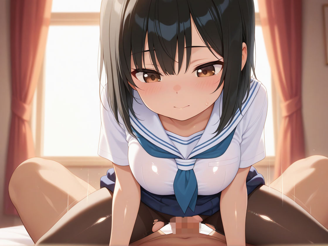 ミニマム巨乳の妹にパンストはかせてHなことをしただけのこと - Image 44