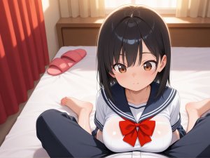 ミニマム巨乳の妹にパンストはかせてHなことをしただけのこと - Page 8