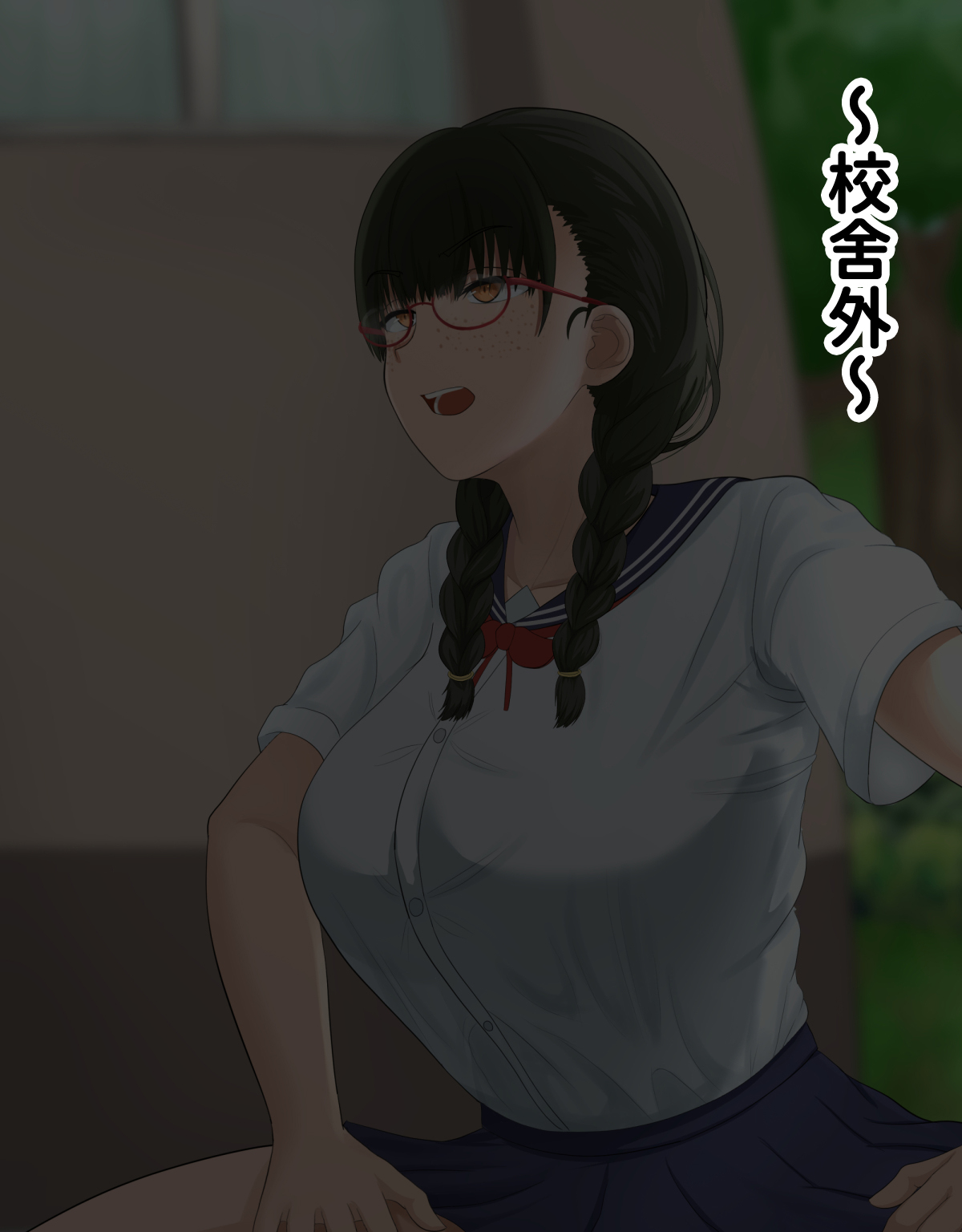 H-arcadia Namiuro Ore demo Ikeru to Omotteta Class de Shita kara Roku-banme Kurai no Jimi na Bakunyuu InCha Otaku Joshi o Doukyuusei no Dekachin de Netorareru Hanashi 感覺即便是我也有戲的班級里人氣倒數第六的看著很土氣的爆乳陰沉宅女被同級生的大根牛走的故事 Chinese 紅必登個漢 - Image 87