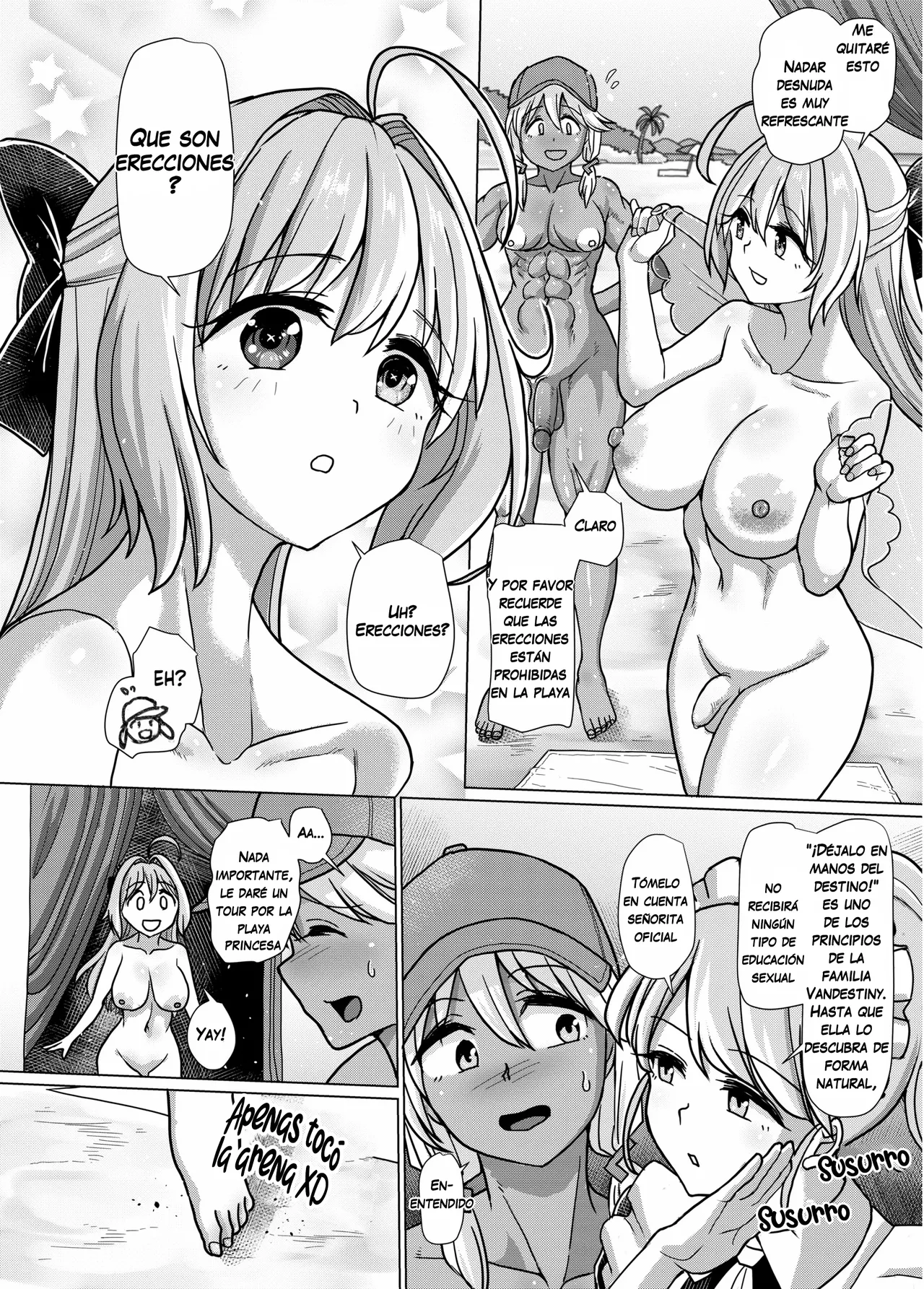 Hakaba Yodomu Futanari Beach Police no Oshigoto 03 SPANISH Decensored - Image 6