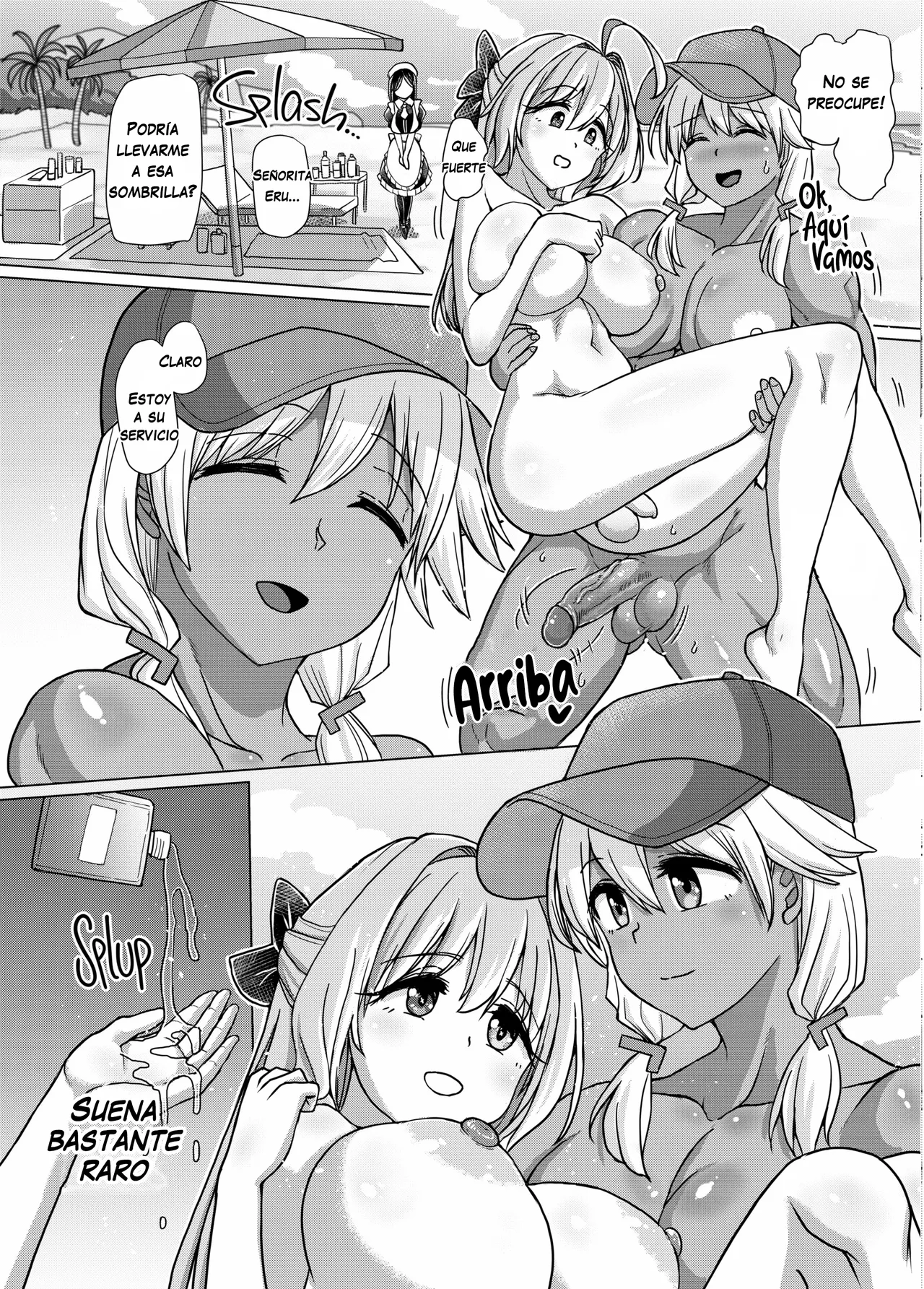 Hakaba Yodomu Futanari Beach Police no Oshigoto 03 SPANISH Decensored - Image 8