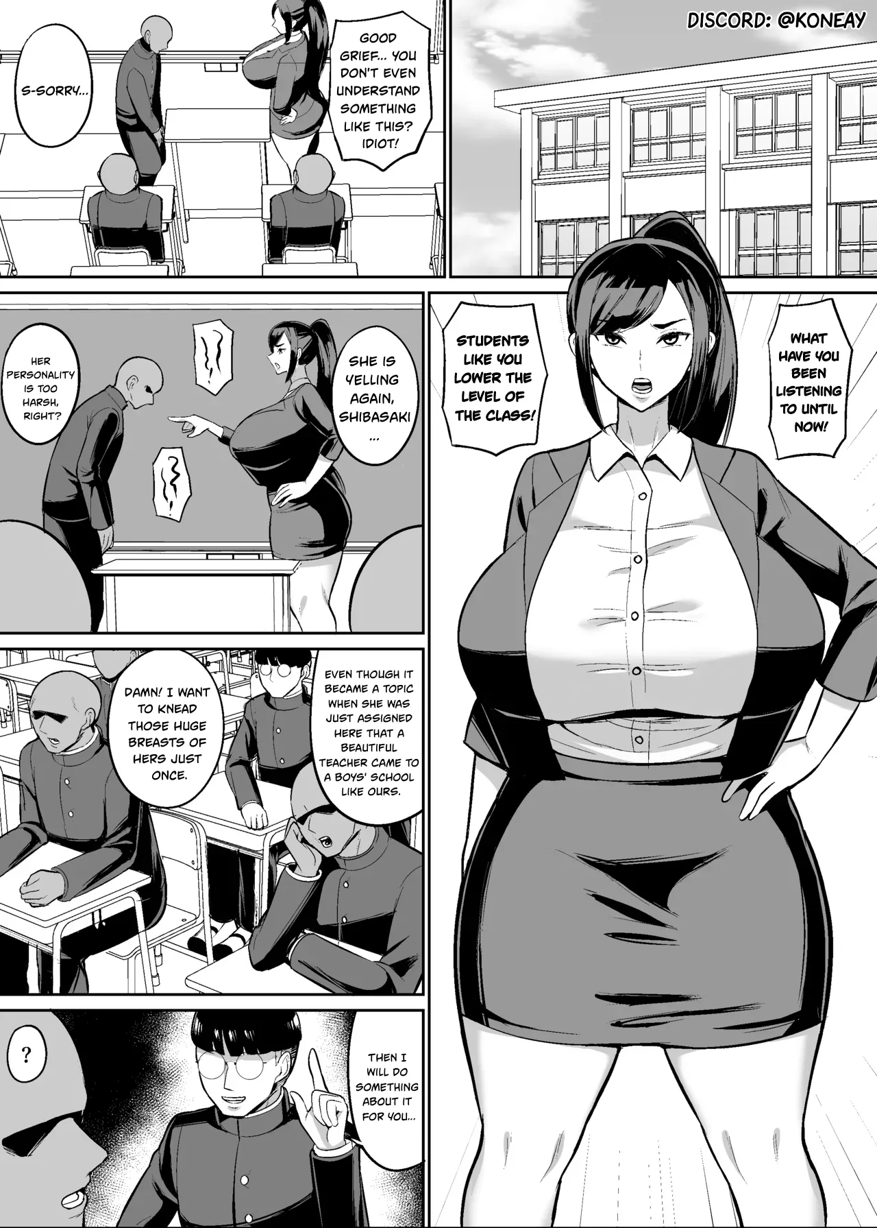 Hamiltan Original Female Teacher Hypno Manga - Image 1