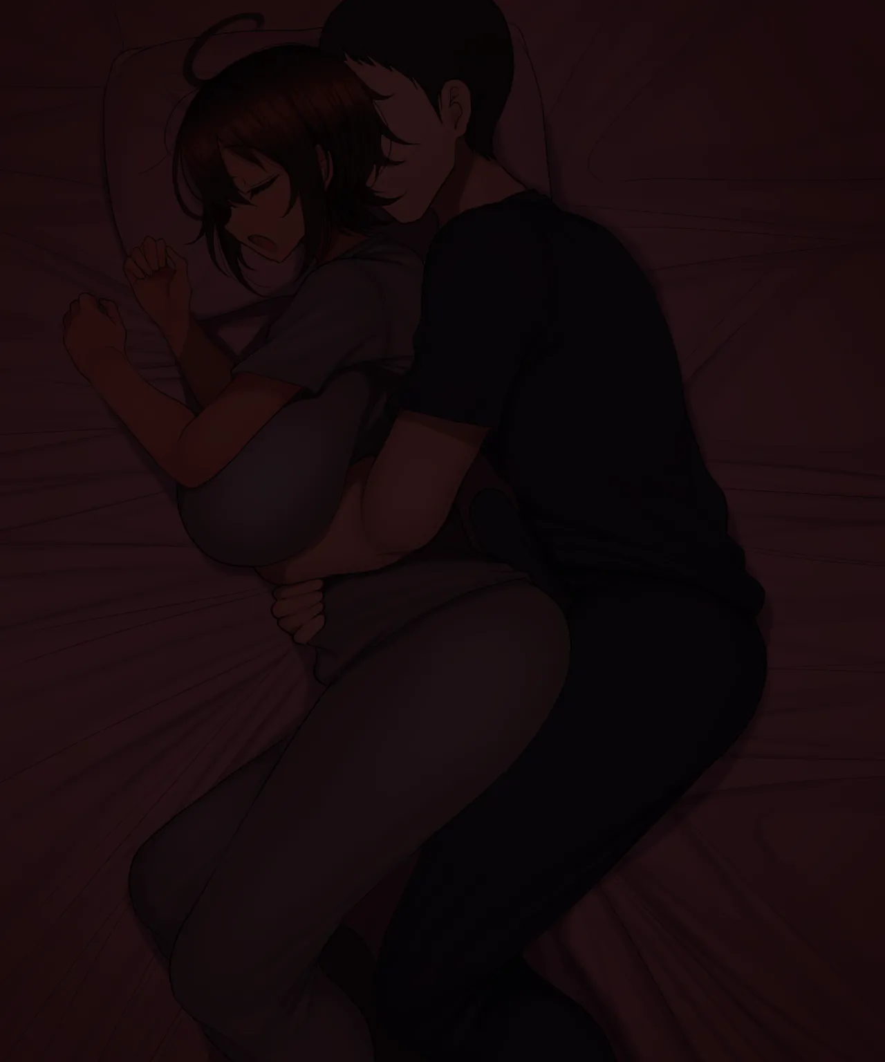 Hamusuta-nonikomi Motsuaki Otoko Tomodachi Mitai na Onna Tomodachi to Atarimae no You ni Sex mo Shimakutteru Ohanashi 跟哥们儿一样的女性朋友理所当然地做爱做个不停的故事 IA的个人汉化 - Image 214