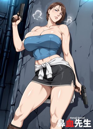 hanajisensei EXCLUSIVE Jill Valentine Resident Evil 289P - Page 12