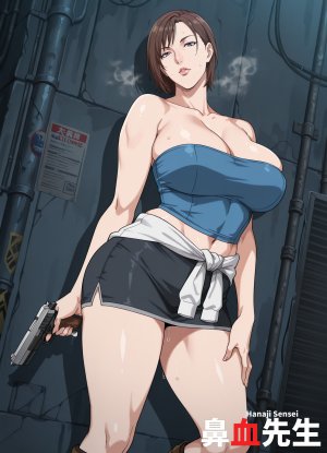 hanajisensei EXCLUSIVE Jill Valentine Resident Evil 289P - Page 9