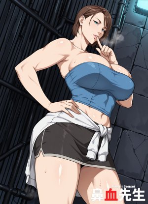 hanajisensei EXTRA Jill Valentine Resident Evil 338P - Page 28