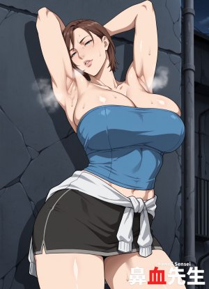 hanajisensei EXTRA Jill Valentine Resident Evil 338P - Page 42