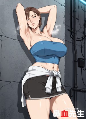 hanajisensei EXTRA Jill Valentine Resident Evil 338P - Page 50