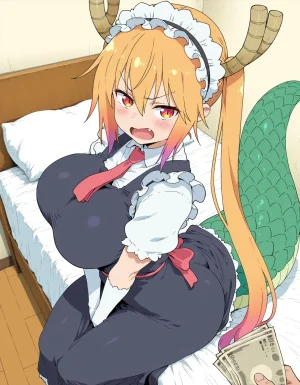Haniodon トール Tohru Kobayashi-san Chi no Maid Dr... hentai gallery