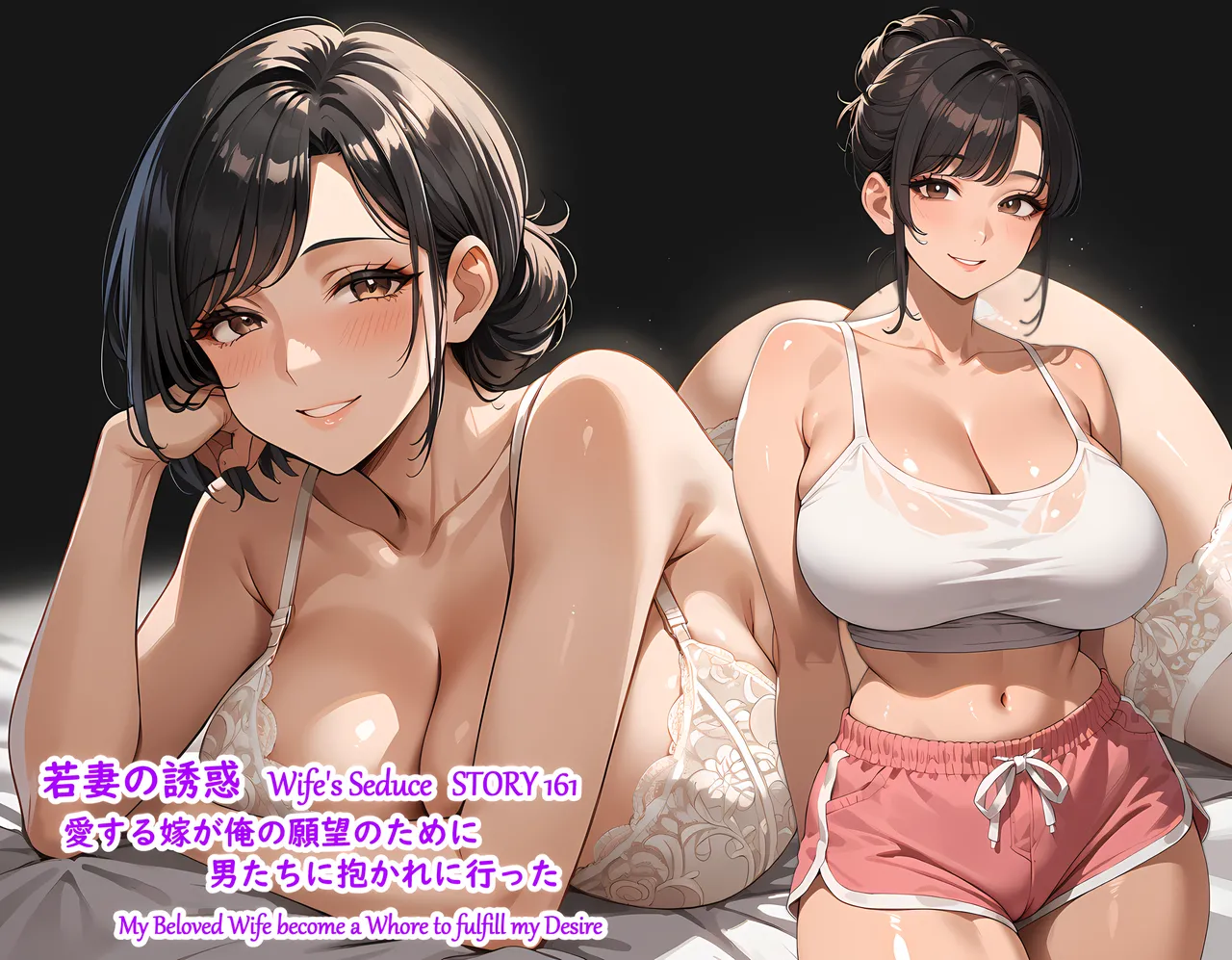 Hardrock88 愛する嫁が俺の願望のために男たちに抱かれに行った My Beloved Wife become a Whore to fulfill my Desire, Wife Seduce 161English, JapaneseAI - Image 1