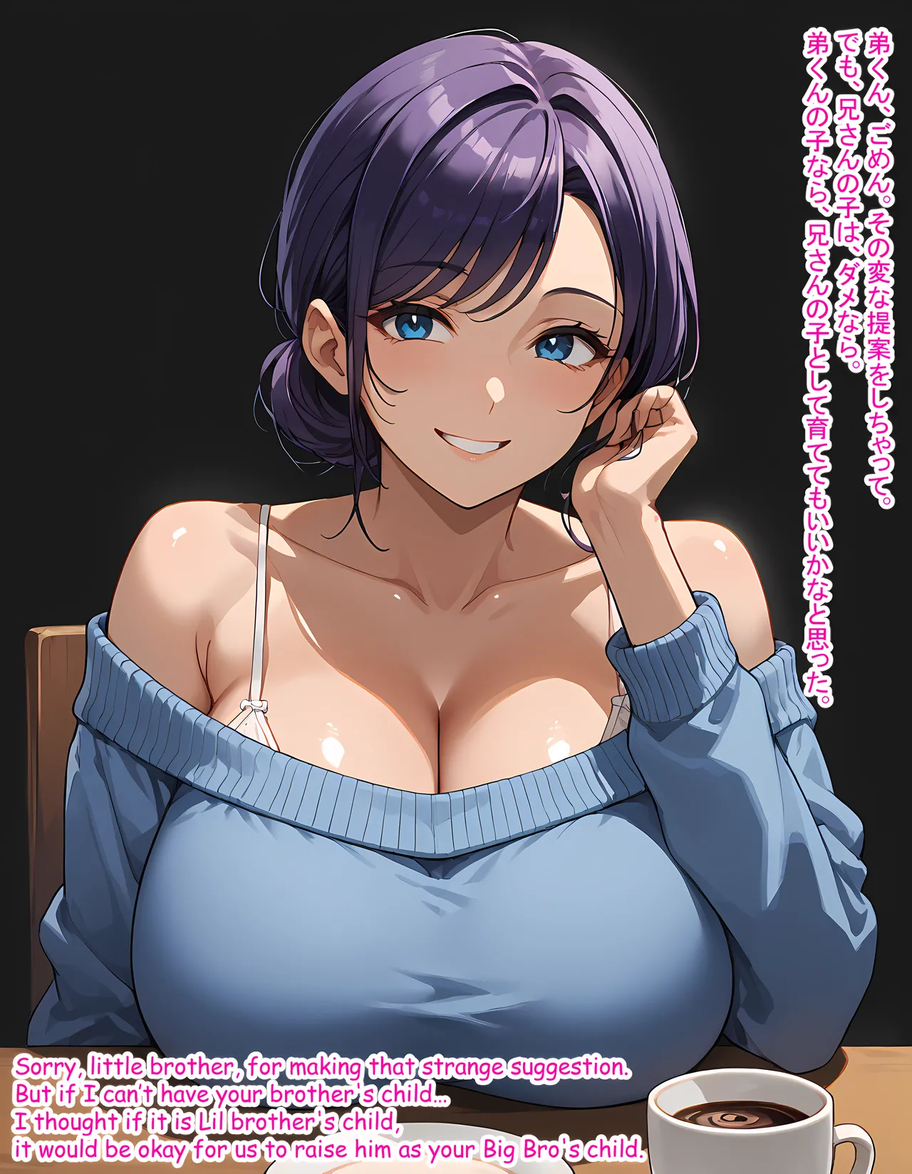 Hardrock88 弟よ妻のことを孕ませてくれないかMy brother, could you please impregnate my wife, Wife Seduce 163 English, JapaneseAI - Image 24