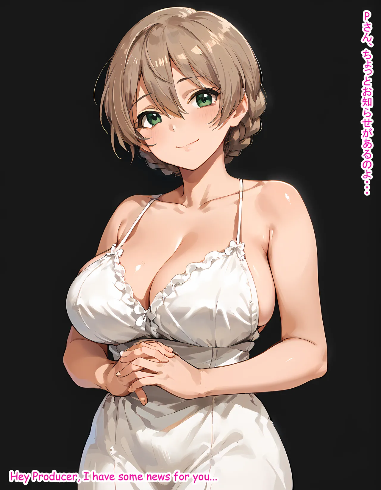 Hardrock88 Pさんは自分の失敗を隠すために歌織を監督へ夜這いを行かせた The Producer sent Kaori to sleep with the Director to cover his failure, Kaori SakuramoriEnglish, JapaneseAI - Image 28