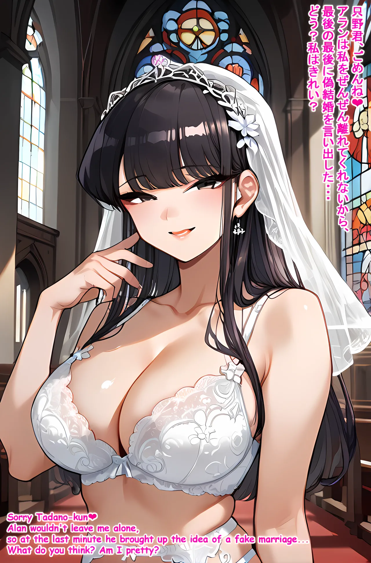 Hardrock88 古見 硝子 Shouko Komi Blacked Ver. α IFNTR HD Patreon English, JapaneseAI - Image 26