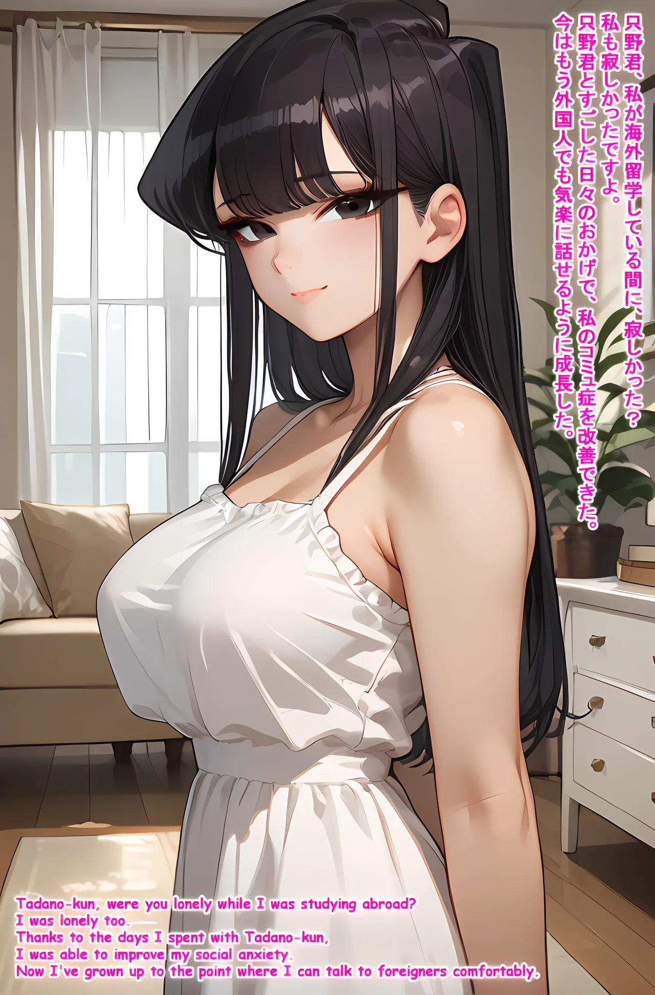 Hardrock88 古見 硝子 Shouko Komi Blacked Ver. α IFNTR HD Patreon English, JapaneseAI - Image 3