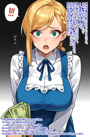 Hardrock88 This is a story about how I met my wife on the train. 電車内で俺と妻の馴れ初めについてすこし話します, Wife Seduce 147 English, JapaneseAI - Page 10