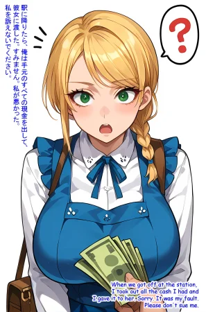 Hardrock88 This is a story about how I met my wife on the train. 電車内で俺と妻の馴れ初めについてすこし話します, Wife Seduce 147 English, JapaneseAI - Page 9