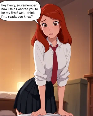 Harry Potter - Ginny wants Harry to be her first