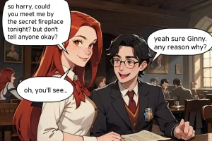 Harry Potter - Ginnys first blowjob