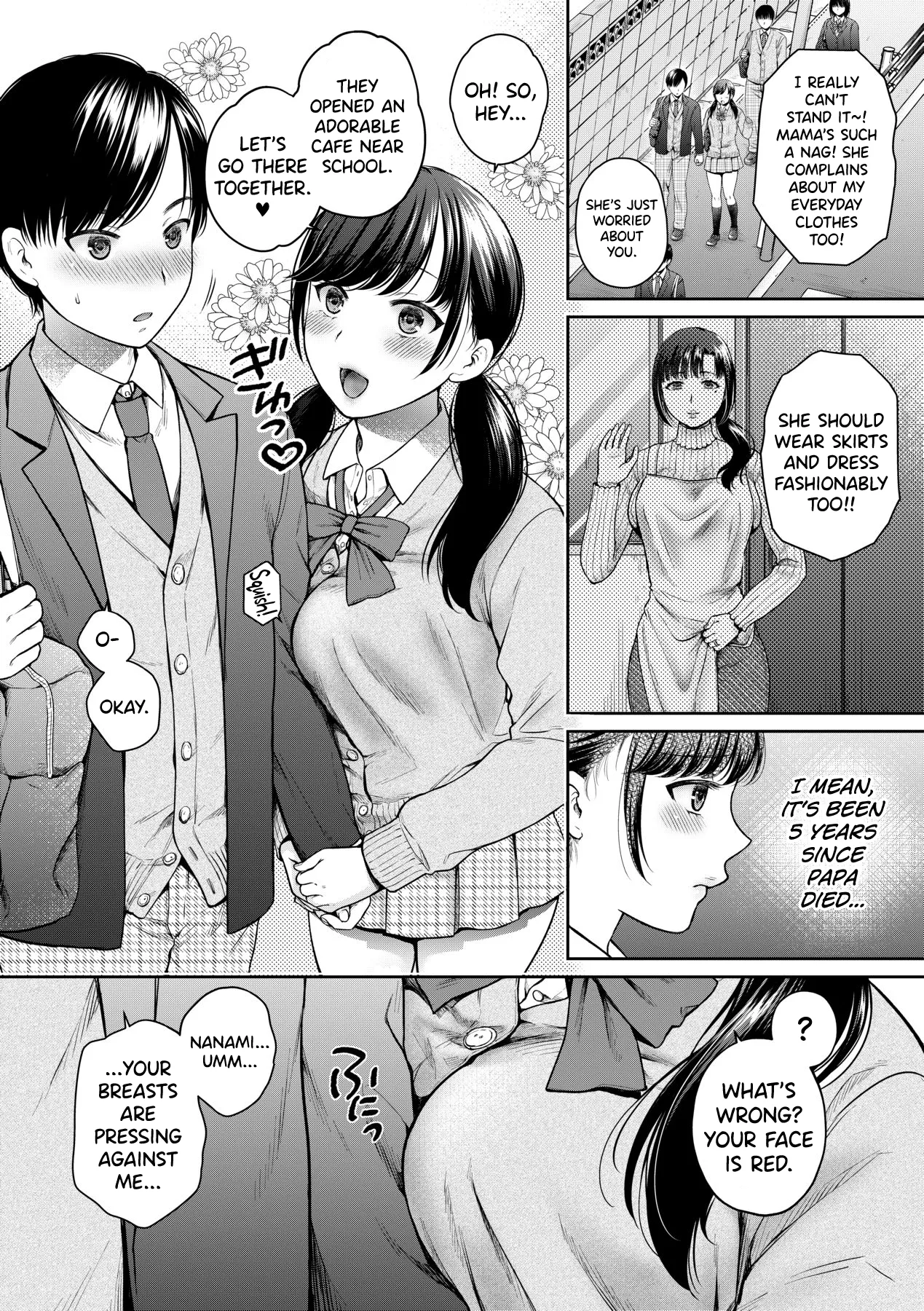 Harusawa Henyou Suru Oyako Etsuraku ni Mezameru Karada, Yokubou ni Ochiru Kokoro Ch.1-5 English biribiri Uncensored Digital - Image 2