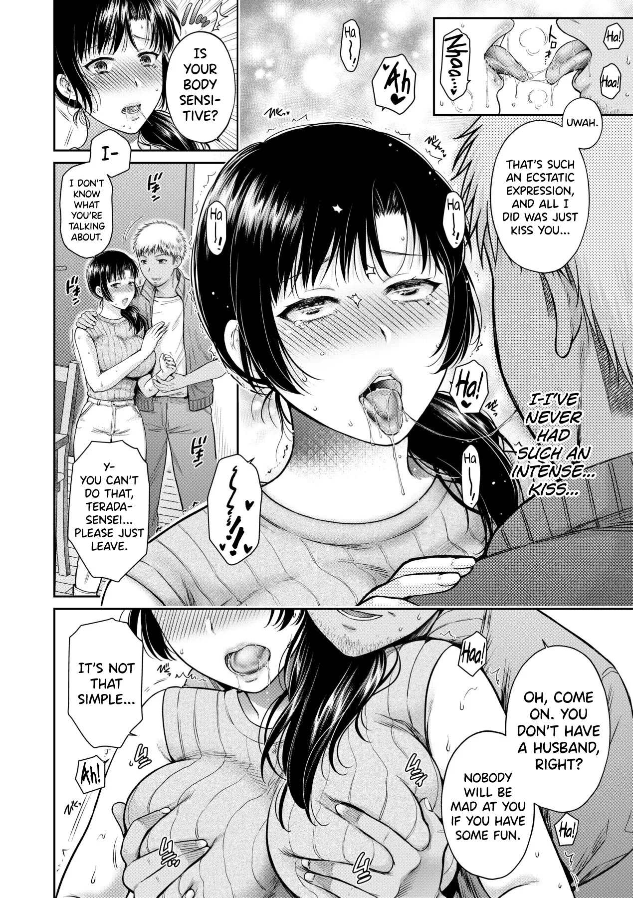 Harusawa Henyou Suru Oyako Etsuraku ni Mezameru Karada, Yokubou ni Ochiru Kokoro Ch.1-5 English biribiri Uncensored Digital - Image 45