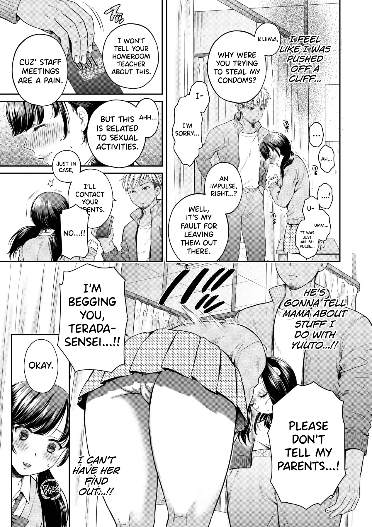 Harusawa Henyou Suru Oyako Etsuraku ni Mezameru Karada, Yokubou ni Ochiru Kokoro Ch.1-5 English biribiri Uncensored Digital - Image 9