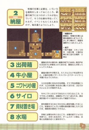 Harvest Moon GB Official Guide Book - Page 9