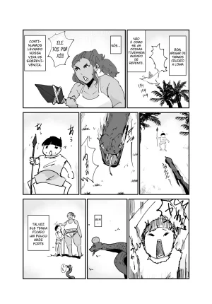 Hathor Mujintō Monogatari Moto Yōhei no Atai ga Onna o Omoidasu Made - História da Ilha Deserta Até que eu, uma ex-mercenária, me lembre de que sou mulher.Português - Page 32