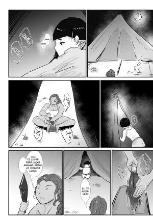 Hathor Mujintō Monogatari Moto Yōhei no Atai ga Onna o Omoidasu Made - História da Ilha Deserta Até que eu, uma ex-mercenária, me lembre de que sou mulher.Português - Page 7